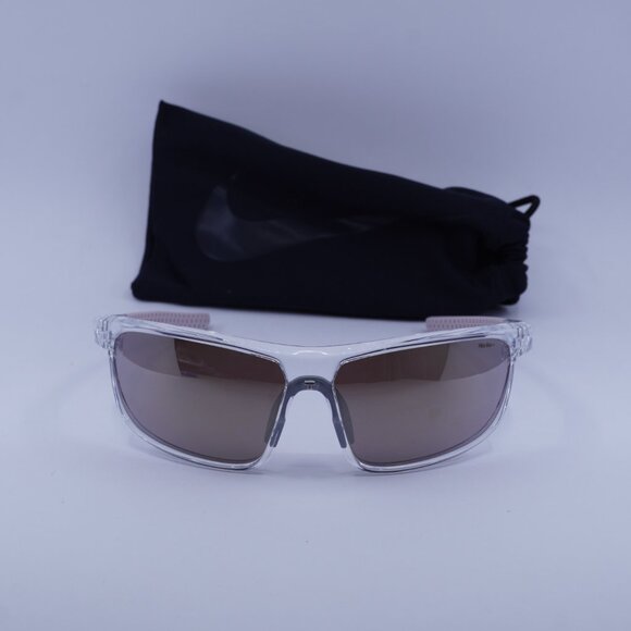 NIKE WINDTRACK RUN E EV24004 900 Geometric Sunglasses - Transparent/Road Tint - Picture 3 of 10